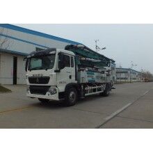 河南森源33米泵車價(jià)格  豪沃底盤(pán)33米泵車