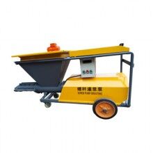 GL30螺桿砂漿灌漿泵壓力達(dá)到設(shè)計(jì)壓力后，可反轉(zhuǎn)卸壓