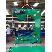 耐高溫1000°Z型提升機(jī)，全封閉，無揚塵，可實現(xiàn)多點進(jìn)料