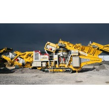 邁達(dá)斯·履帶移動(dòng)圓錐式破碎站