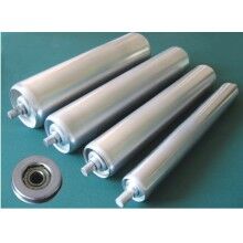 鍍鋅滾筒加工、無動(dòng)力鍍鋅滾輪加工，定做滾輪