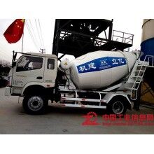 混凝土攪拌運(yùn)輸車6立方福田底盤，進(jìn)口